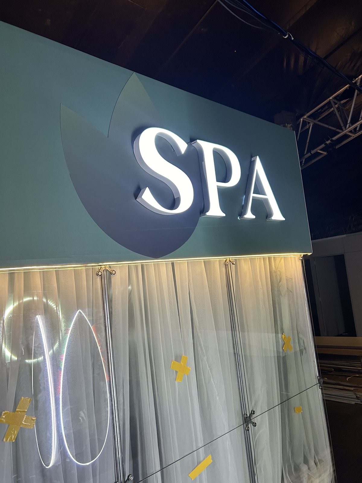 Letra caixa iluminada SPA